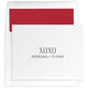 Stacked Modern Text Folded Note Cards - Letterpress Image 3 of 4